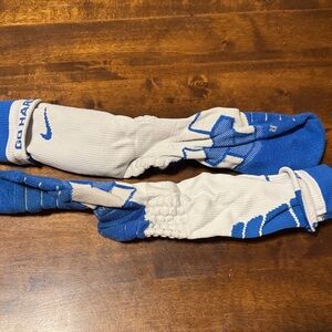 Nike Men's Athletic Socks in Blue and White